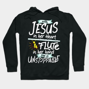 Jesus And Flute Hoodie